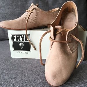 Frye Leather Jillian Oxford Tan 6.5